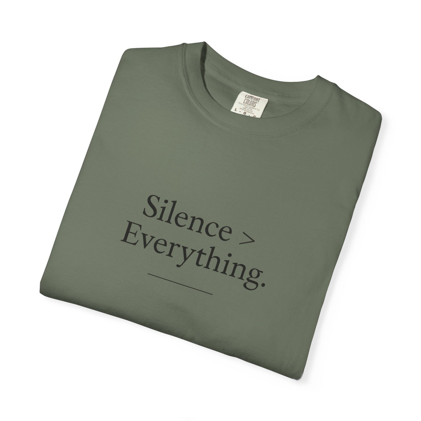 Silence > Everything Gym Tee