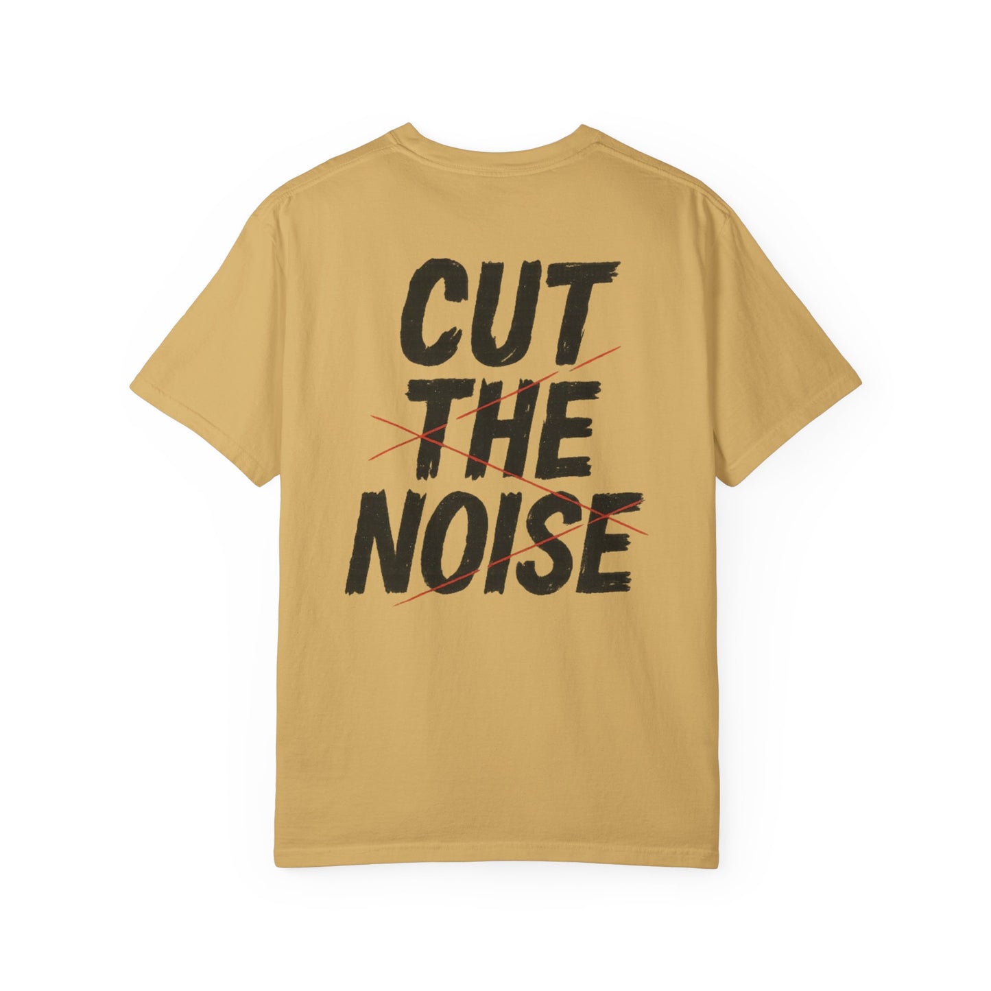 Cut The Noise Samurai Tee — Minimal Japanese Streetwear