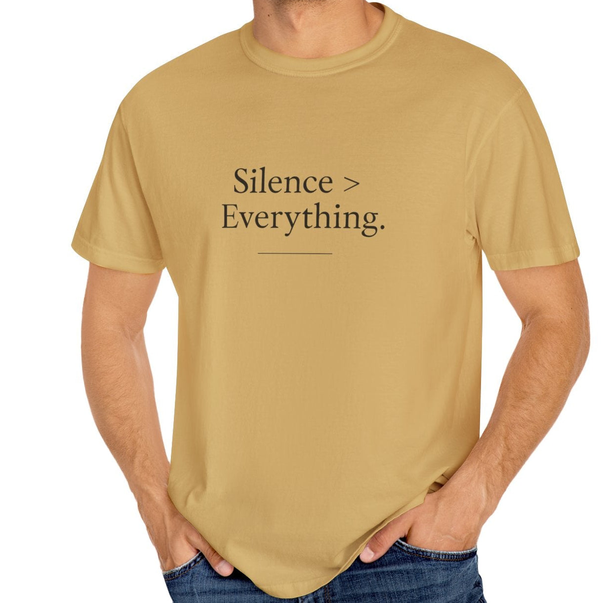 Silence > Everything Gym Tee