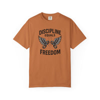 Discipline Equals Freedom T-Shirt | Motivational Gym Tee