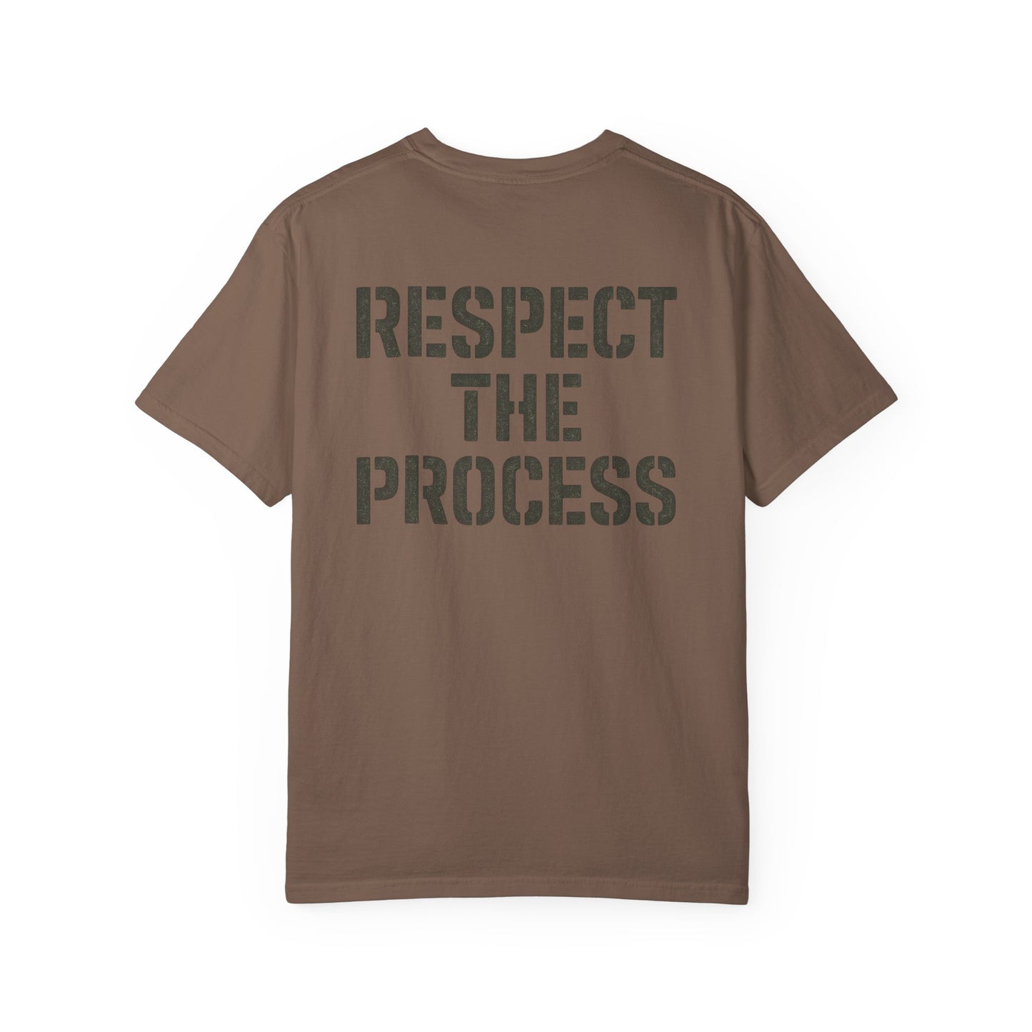 Respect the Process Tee — Gear-Heart Industrial Gym Shirt