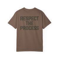 Respect the Process Tee — Gear-Heart Industrial Gym Shirt