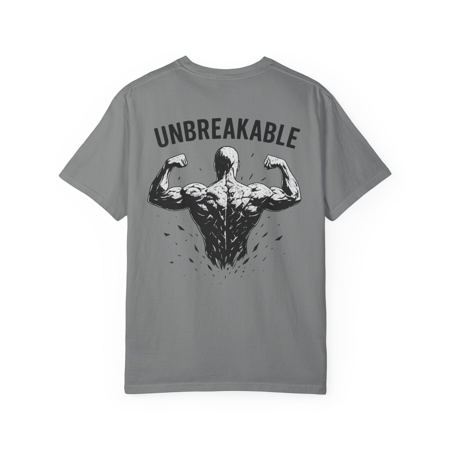 Unbreakable Tee — Cracked Diamond & Shattered Glass Athlete