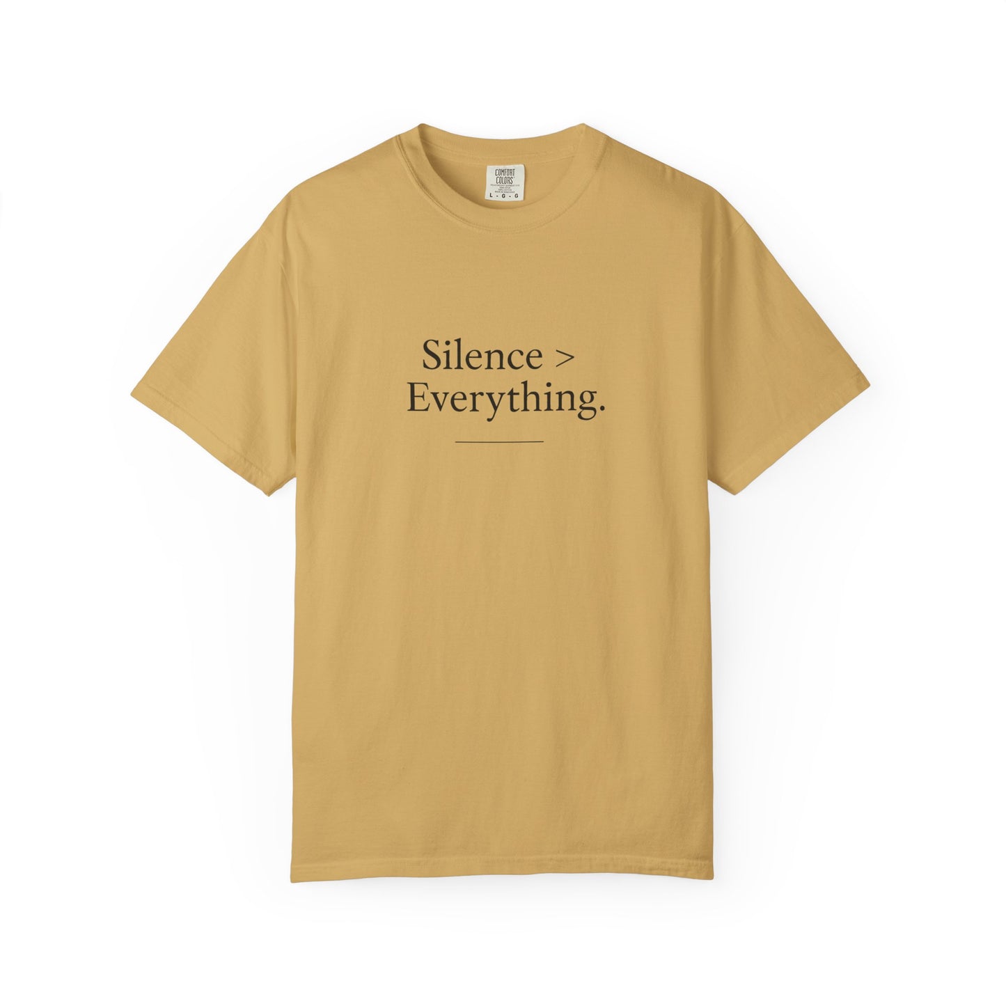 Silence > Everything Gym Tee