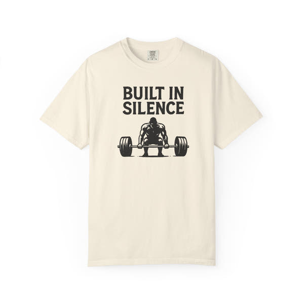 Built in Silence Oversized Tee | Motivational Streetwear |