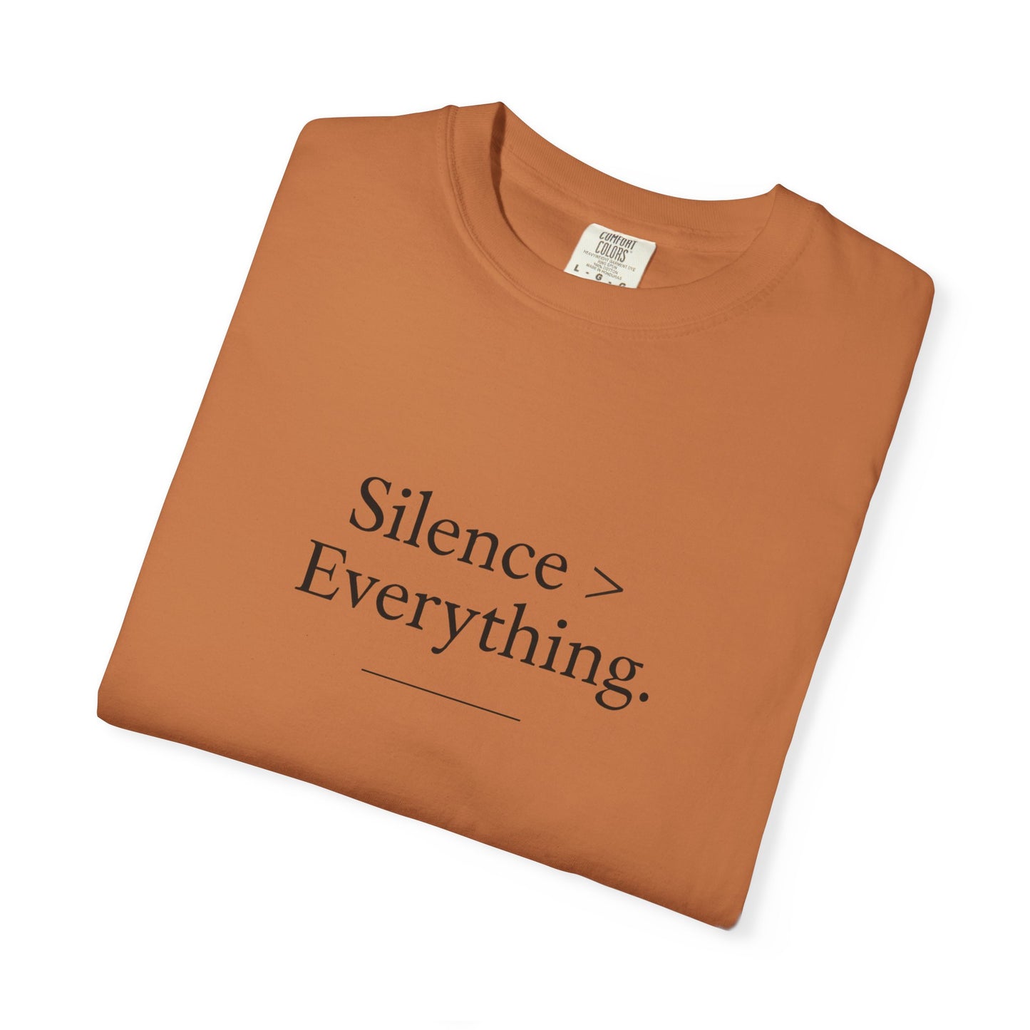 Silence > Everything Gym Tee