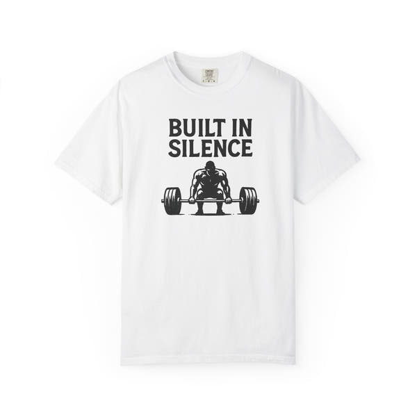 Built in Silence Oversized Tee | Motivational Streetwear |