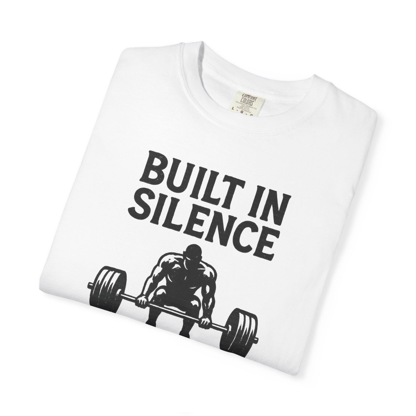 Built in Silence Oversized Tee | Motivational Streetwear |