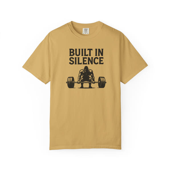 Built in Silence Oversized Tee | Motivational Streetwear |