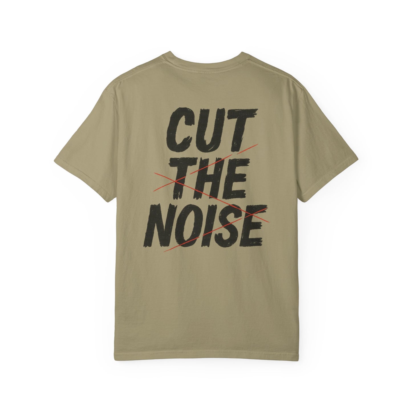 Cut The Noise Samurai Tee — Minimal Japanese Streetwear