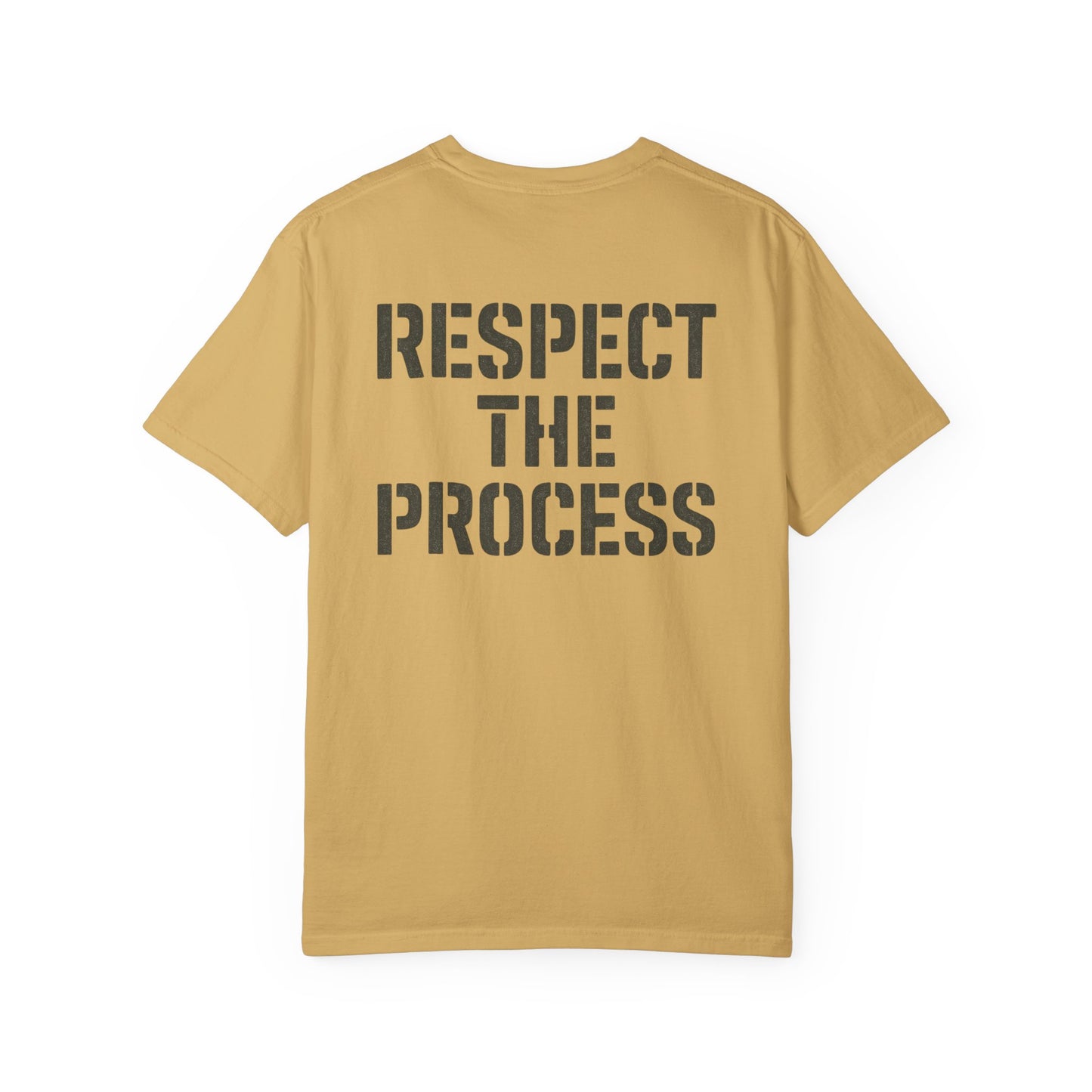 Respect the Process Tee — Gear-Heart Industrial Gym Shirt