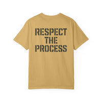 Respect the Process Tee — Gear-Heart Industrial Gym Shirt