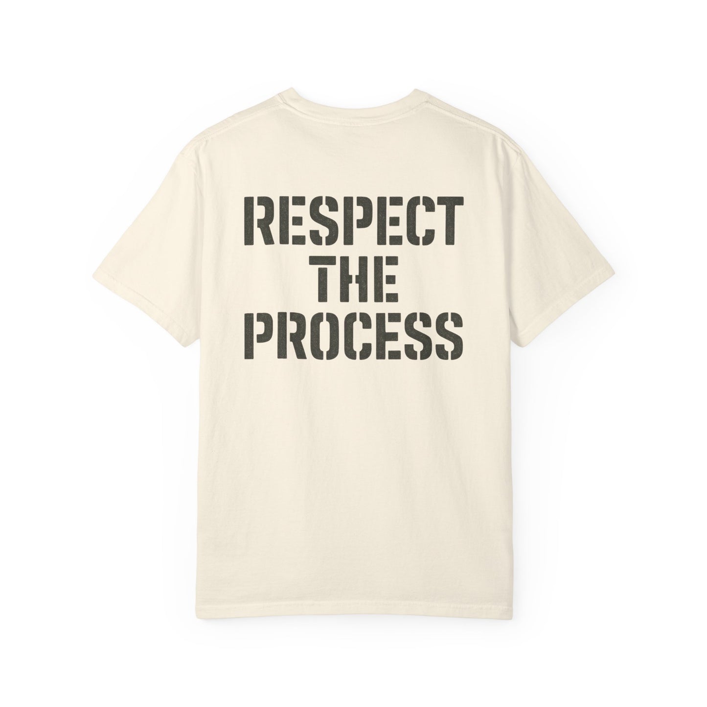 Respect the Process Tee — Gear-Heart Industrial Gym Shirt