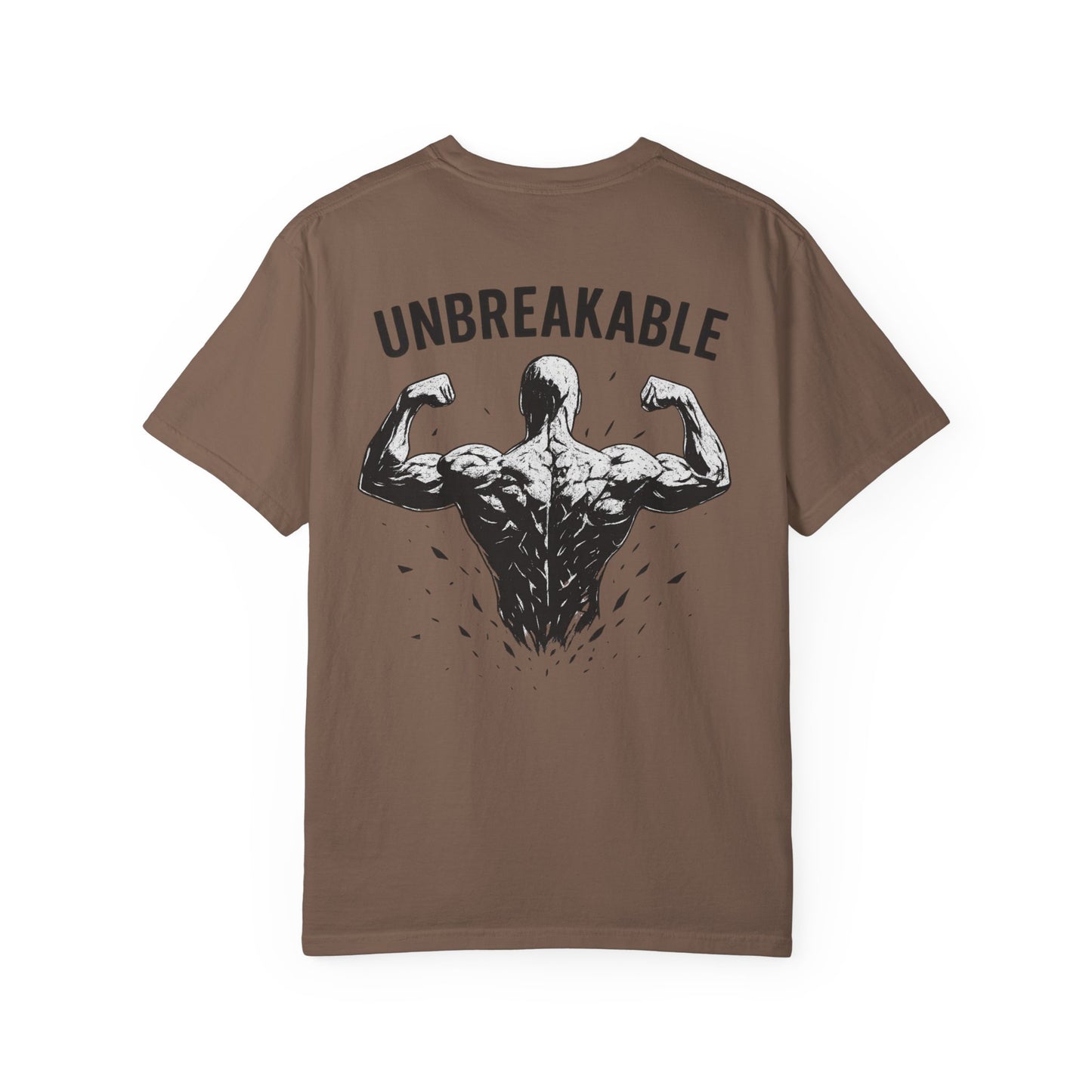 Unbreakable Tee — Cracked Diamond & Shattered Glass Athlete