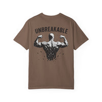 Unbreakable Tee — Cracked Diamond & Shattered Glass Athlete