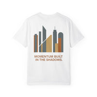 City of Momentum – Minimalist Fitness Streetwear Back Graphic Tee