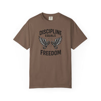 Discipline Equals Freedom T-Shirt | Motivational Gym Tee