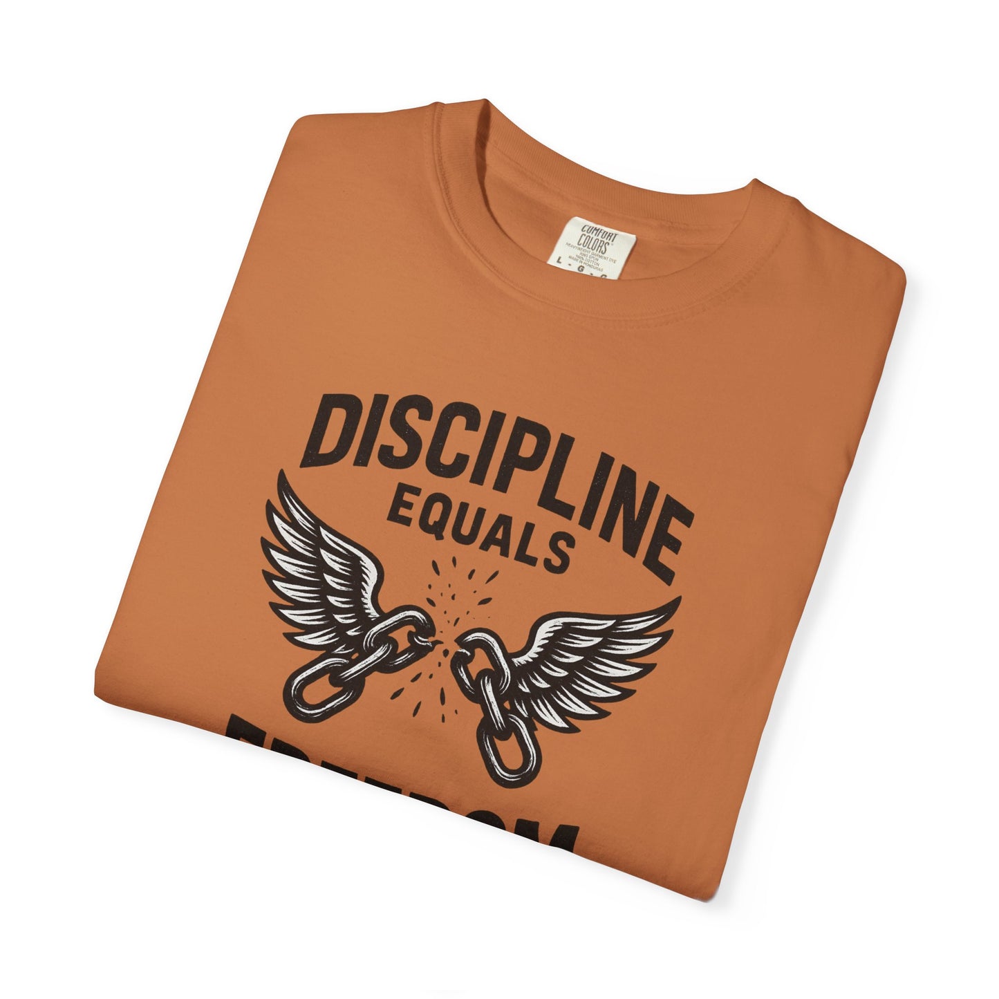 Discipline Equals Freedom T-Shirt | Motivational Gym Tee