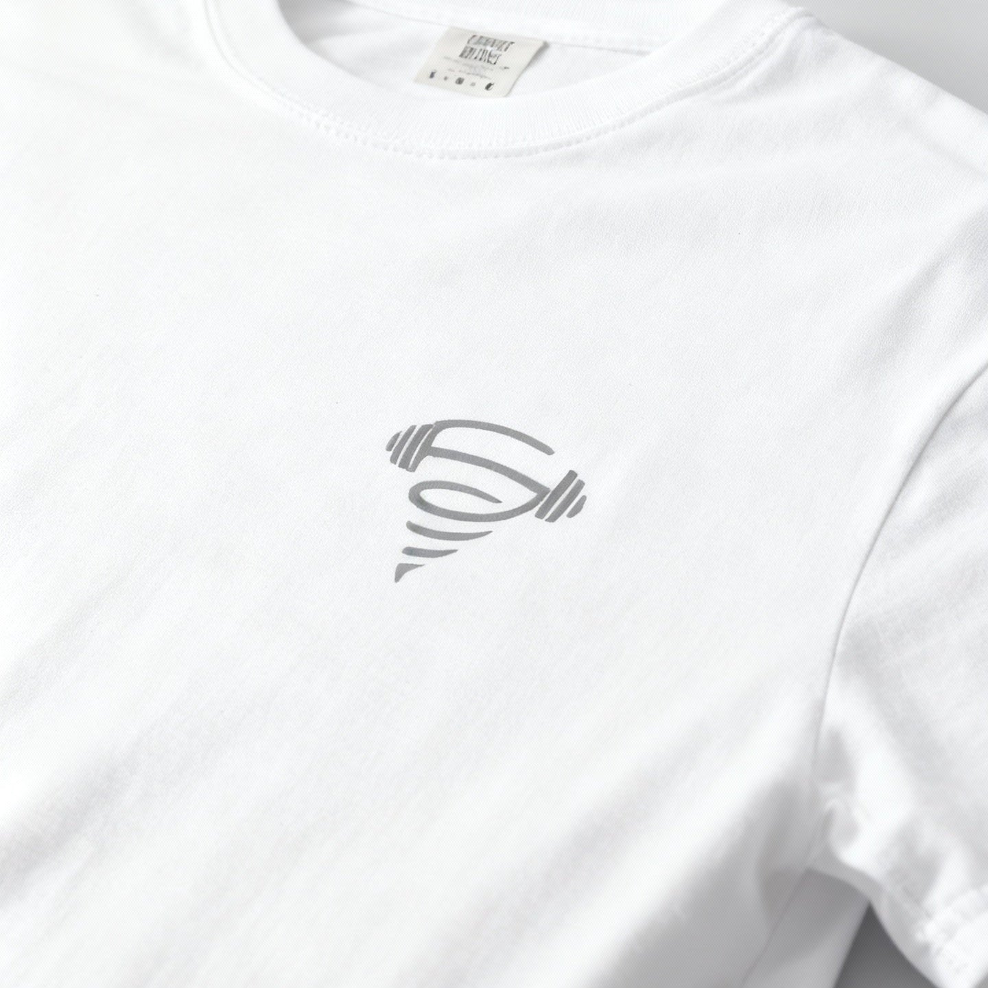 'Grind in Silence, Rise in Storm' Double-Sided Motivational Gym T-Shirt | MT Wear