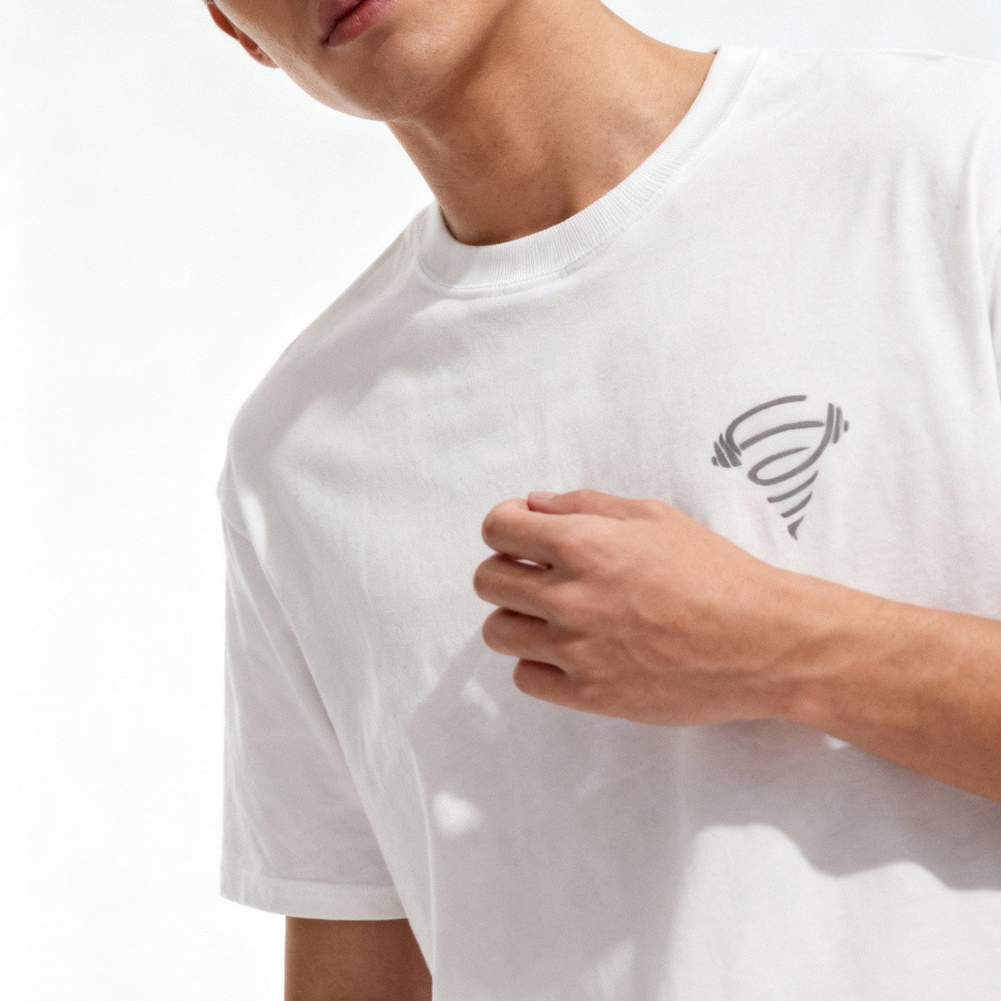 'Grind in Silence, Rise in Storm' Double-Sided Motivational Gym T-Shirt | MT Wear