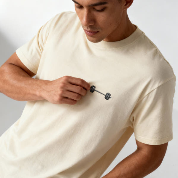 “The Bar Never Lies” Gym Tee | Minimalist Grit Design | Discipline & Strength Streetwear Shirt for Athletes