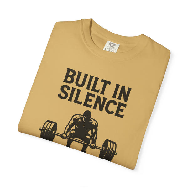 Built in Silence Oversized Tee | Motivational Streetwear |