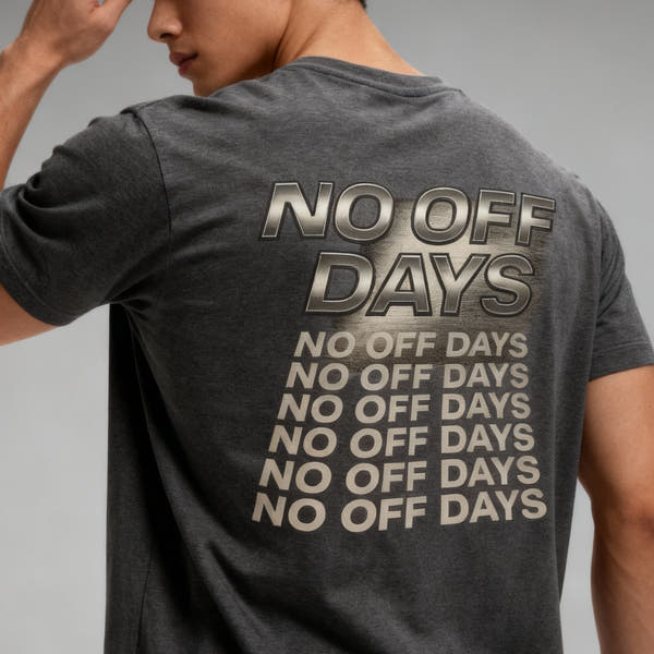 No Off Days Gym Streetwear T-shirt