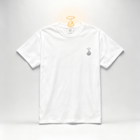 Chase Pain Find Peace Shirt | Flame Halo Logo | Motivational Gym Tee