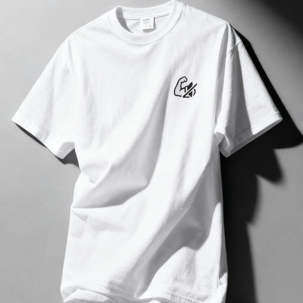 Muscle Over Mouth T-Shirt — Mute Biceps Minimal Strength Tee