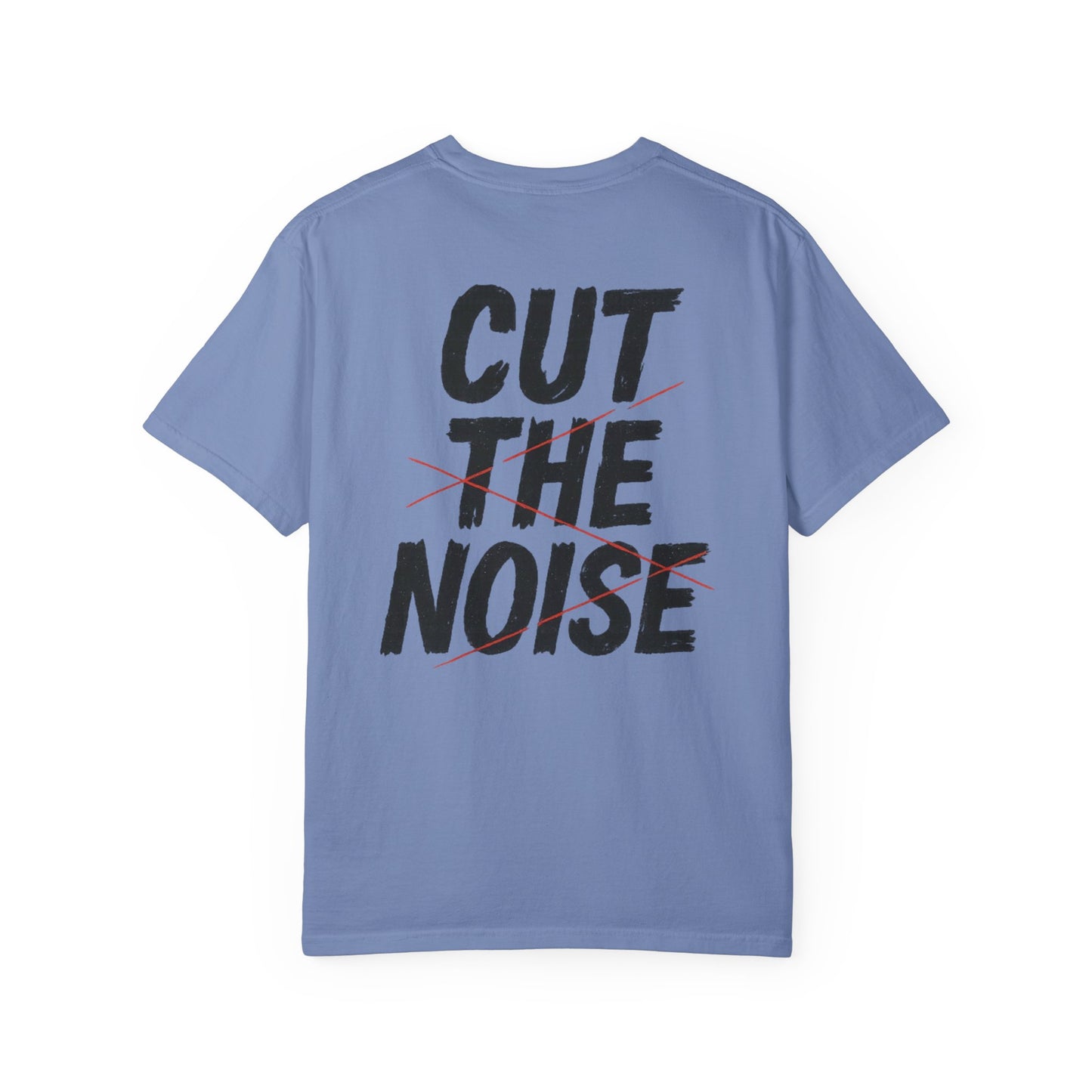 Cut The Noise Samurai Tee — Minimal Japanese Streetwear
