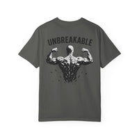 Unbreakable Tee — Cracked Diamond & Shattered Glass Athlete