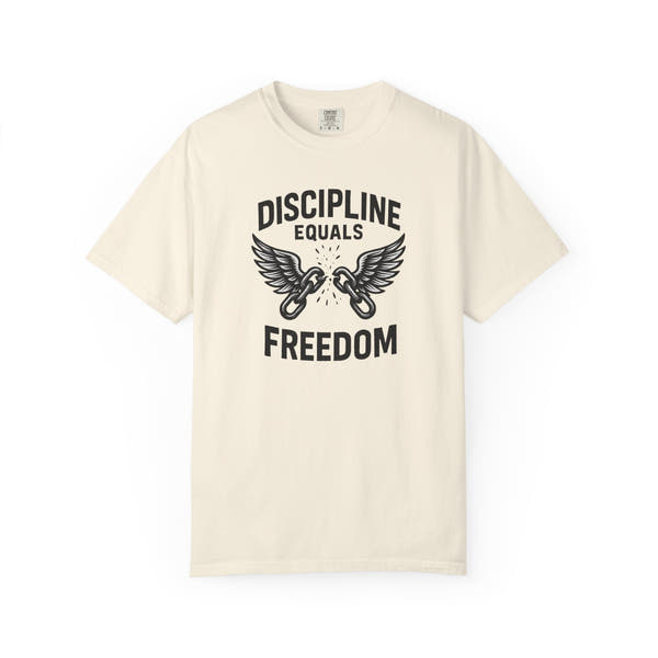Discipline Equals Freedom T-Shirt | Motivational Gym Tee