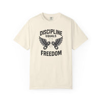 Discipline Equals Freedom T-Shirt | Motivational Gym Tee