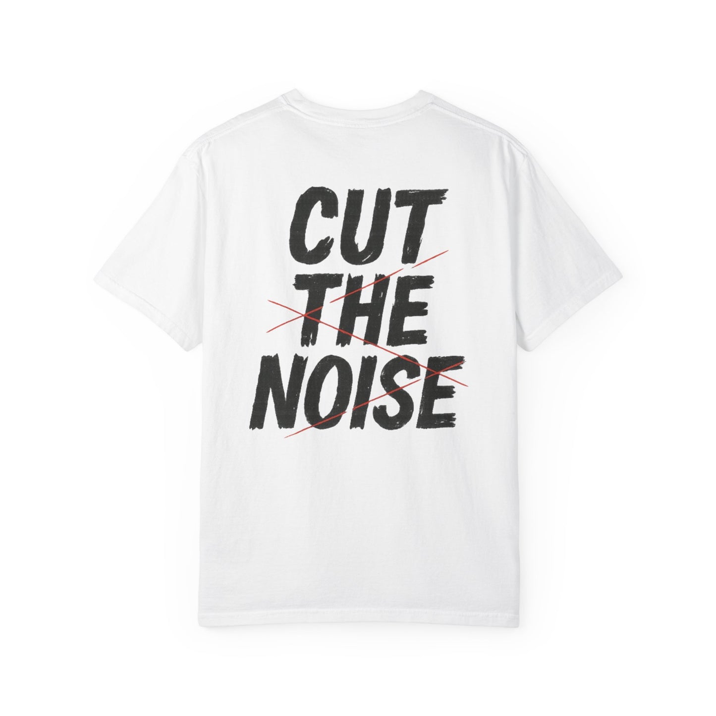 Cut The Noise Samurai Tee — Minimal Japanese Streetwear