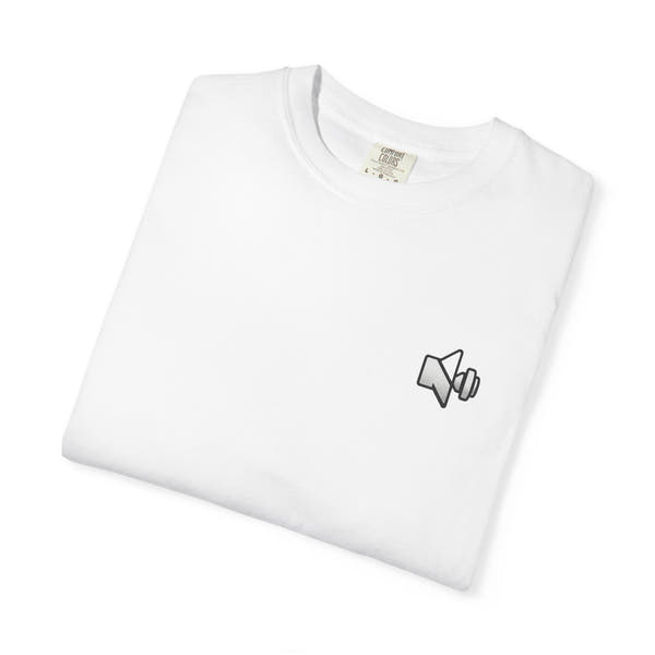 Build In Silence Gym Tee — Minimalist Motivational Workout Shirt