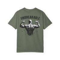 Unbreakable Tee — Cracked Diamond & Shattered Glass Athlete