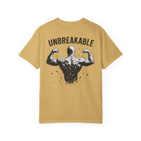 Unbreakable Tee — Cracked Diamond & Shattered Glass Athlete