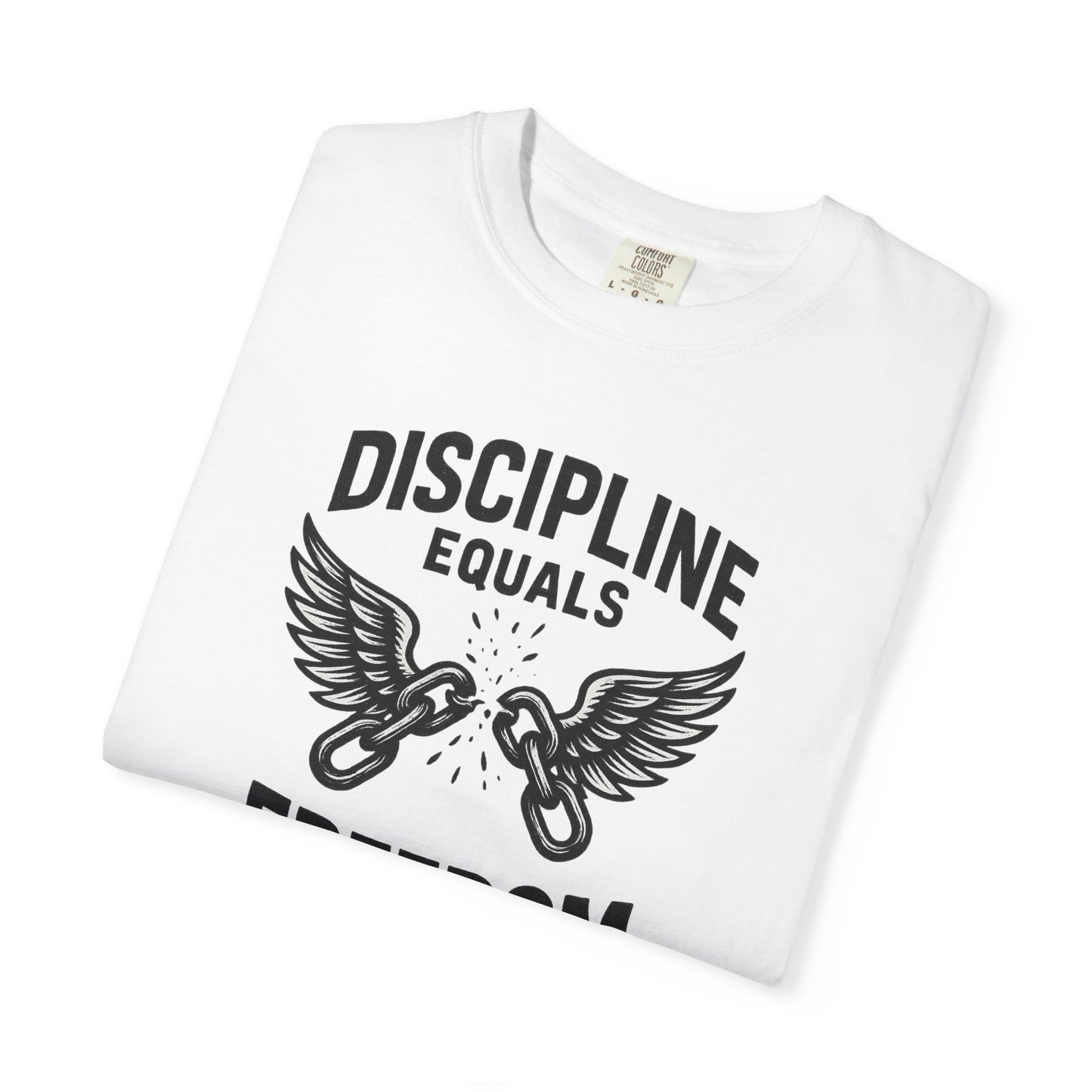 Discipline Equals Freedom T-Shirt | Motivational Gym Tee