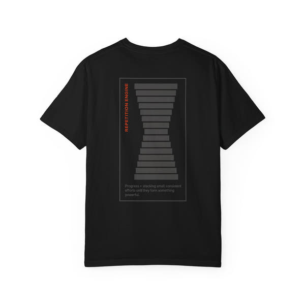 Repetition Engine Techwear Back Graphic Tee